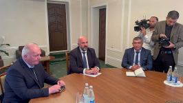 В Евлахе завершилась встреча с армянскими жителями Карабаха (ФОТО/ВИДЕО)