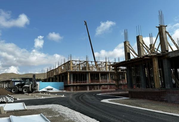 Azerbaijan constructing modern administrative buildings in Jabrayil (PHOTO)