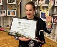 Азербайджанская актриса удостоена награды международного фестиваля в Бишкеке (ФОТО)