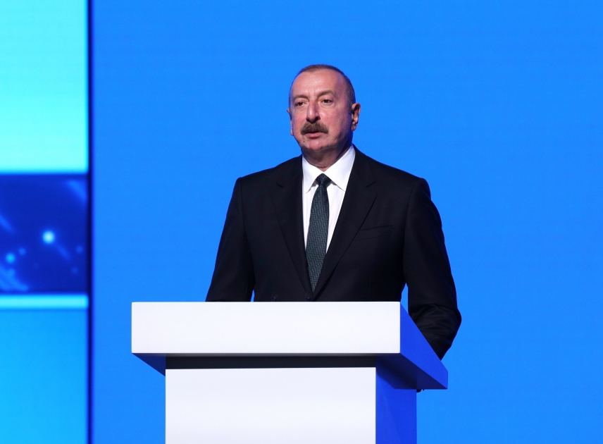 Президент Ильхам Алиев: 74-й Международный астронавтический конгресс будет способствовать развитию космической отрасли и передовых технологий в Азербайджане