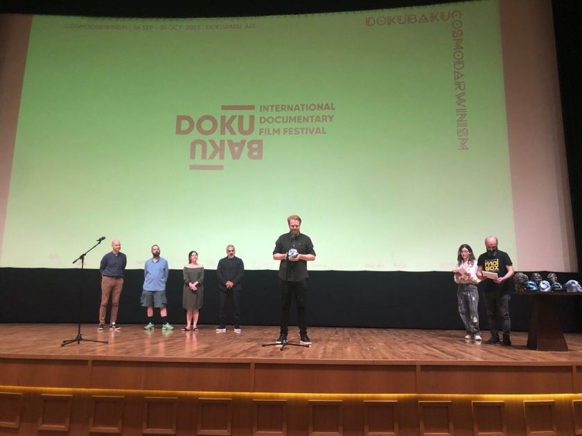 В Баку состоялась церемония награждения победителей VII Международного кинофестиваля DokuBaku (ФОТО)