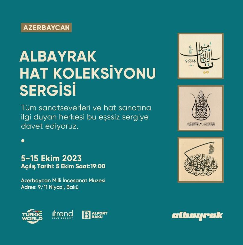 Albayrak Group и АМИ Trend проведут выставку “Xətt Sənəti”