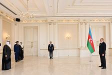 President Ilham Aliyev receives credentials of newly appointed ambassador of Saudi Arabia (PHOTO/VIDEO)