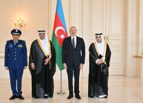 President Ilham Aliyev receives credentials of newly appointed ambassador of Saudi Arabia (PHOTO/VIDEO)