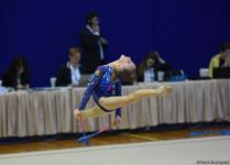 Стартовал второй день соревнований 28-го чемпионата Баку по художественной гимнастике (ФОТО)