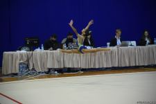 Стартовал второй день соревнований 28-го чемпионата Баку по художественной гимнастике (ФОТО)