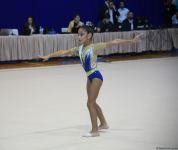 Стартовал второй день соревнований 28-го чемпионата Баку по художественной гимнастике (ФОТО)