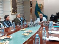 В Алматы прошла творческая встреча с азербайджанским писателем Натигом Расулзаде  (ФОТО)