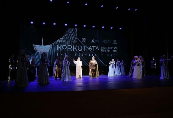 В Баку состоялась торжественная церемония награждения победителей Международного кинофестиваля тюркского мира Korkut Ata (ФОТО)
