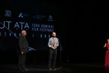В Баку состоялась торжественная церемония награждения победителей Международного кинофестиваля тюркского мира Korkut Ata (ФОТО)