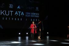 В Баку состоялась торжественная церемония награждения победителей Международного кинофестиваля тюркского мира Korkut Ata (ФОТО)