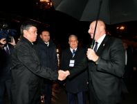 President Ilham Aliyev completes his visit to Kyrgyzstan (PHOTO)