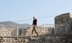 President Ilham Aliyev visits Asgaran fortress (PHOTO)