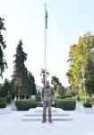 Президент Ильхам Алиев поднял Государственный флаг Азербайджана в городе Ходжавенд (ФОТО/ВИДЕО)