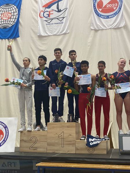 Azerbaijani gymnasts grab medals at international tournament in Czech Republic (PHOTO)