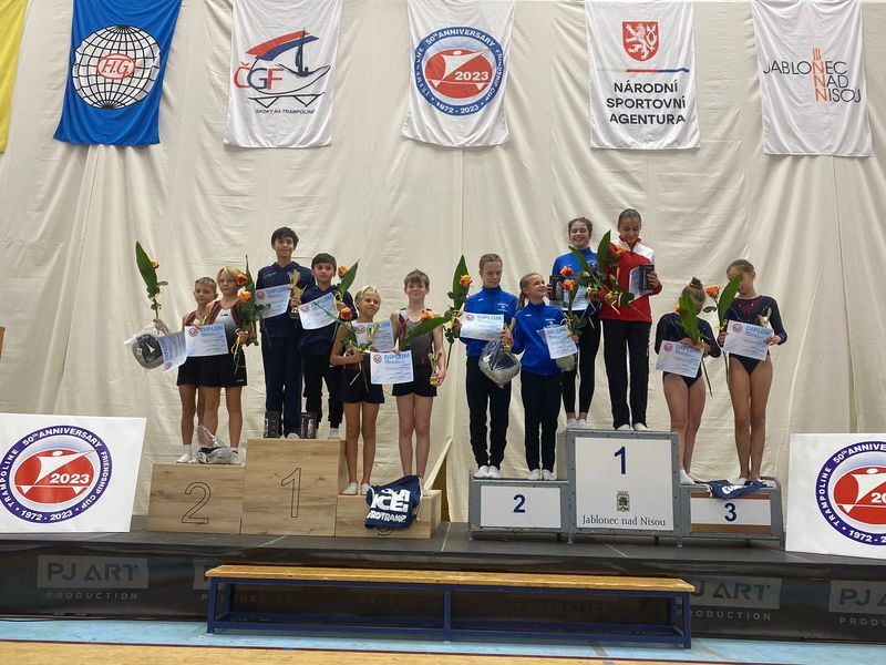Azerbaijani gymnasts grab medals at international tournament in Czech Republic (PHOTO)