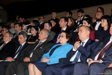 В Центре Гейдара Алиева проходит мероприятие "Гейдар Алиев и Президентские стипендиаты: стратегия, направленная на будущее" (ФОТО)