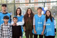 VP of Heydar Aliyev Foundation Leyla Aliyeva attends inauguration of another yard redeveloped under “Bizim həyət” project (PHOTO)