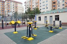 VP of Heydar Aliyev Foundation Leyla Aliyeva attends inauguration of another yard redeveloped under “Bizim həyət” project (PHOTO)