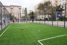 VP of Heydar Aliyev Foundation Leyla Aliyeva attends inauguration of another yard redeveloped under “Bizim həyət” project (PHOTO)