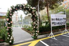 VP of Heydar Aliyev Foundation Leyla Aliyeva attends inauguration of another yard redeveloped under “Bizim həyət” project (PHOTO)