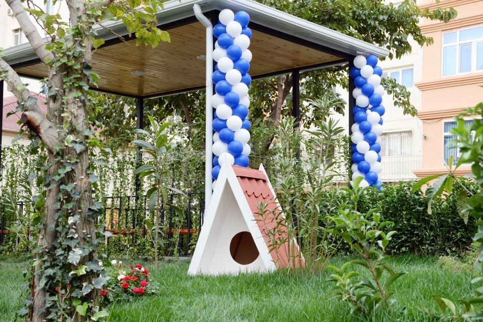 VP of Heydar Aliyev Foundation Leyla Aliyeva attends inauguration of another yard redeveloped under “Bizim həyət” project (PHOTO)