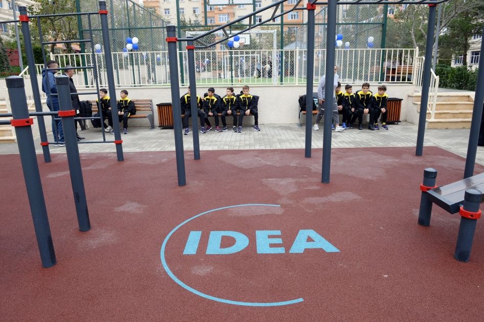 VP of Heydar Aliyev Foundation Leyla Aliyeva attends inauguration of another yard redeveloped under “Bizim həyət” project (PHOTO)