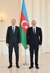 Президент Ильхам Алиев принял верительные грамоты новоназначенного посла Швейцарии в Азербайджане (ФОТО/ВИДЕО)