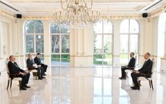 Президент Ильхам Алиев принял верительные грамоты новоназначенного посла Швейцарии в Азербайджане (ФОТО/ВИДЕО)