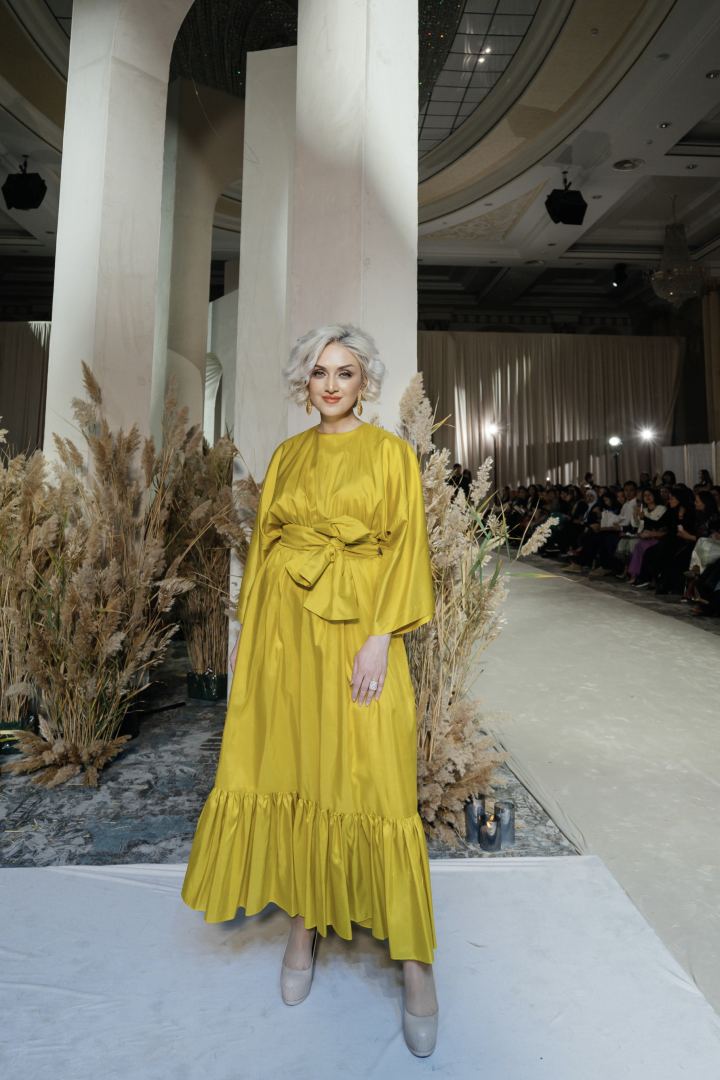 "Коллаж" Гюльнары Халиловой с успехом представлен на Tengrii Fashion Week в Казахстане (ФОТО)