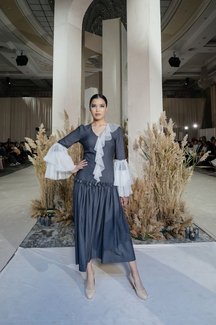 "Коллаж" Гюльнары Халиловой с успехом представлен на Tengrii Fashion Week в Казахстане (ФОТО)