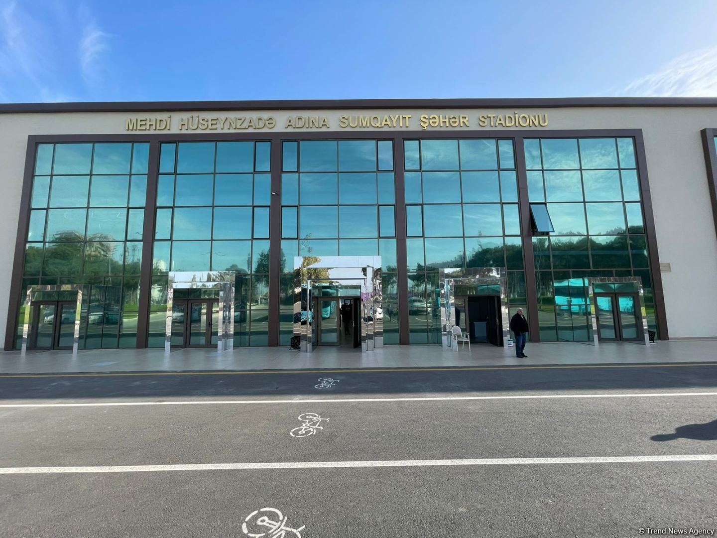 Azerbaijan's Sumgayit city stadium project envisages vast parking spaces - director (PHOTO)