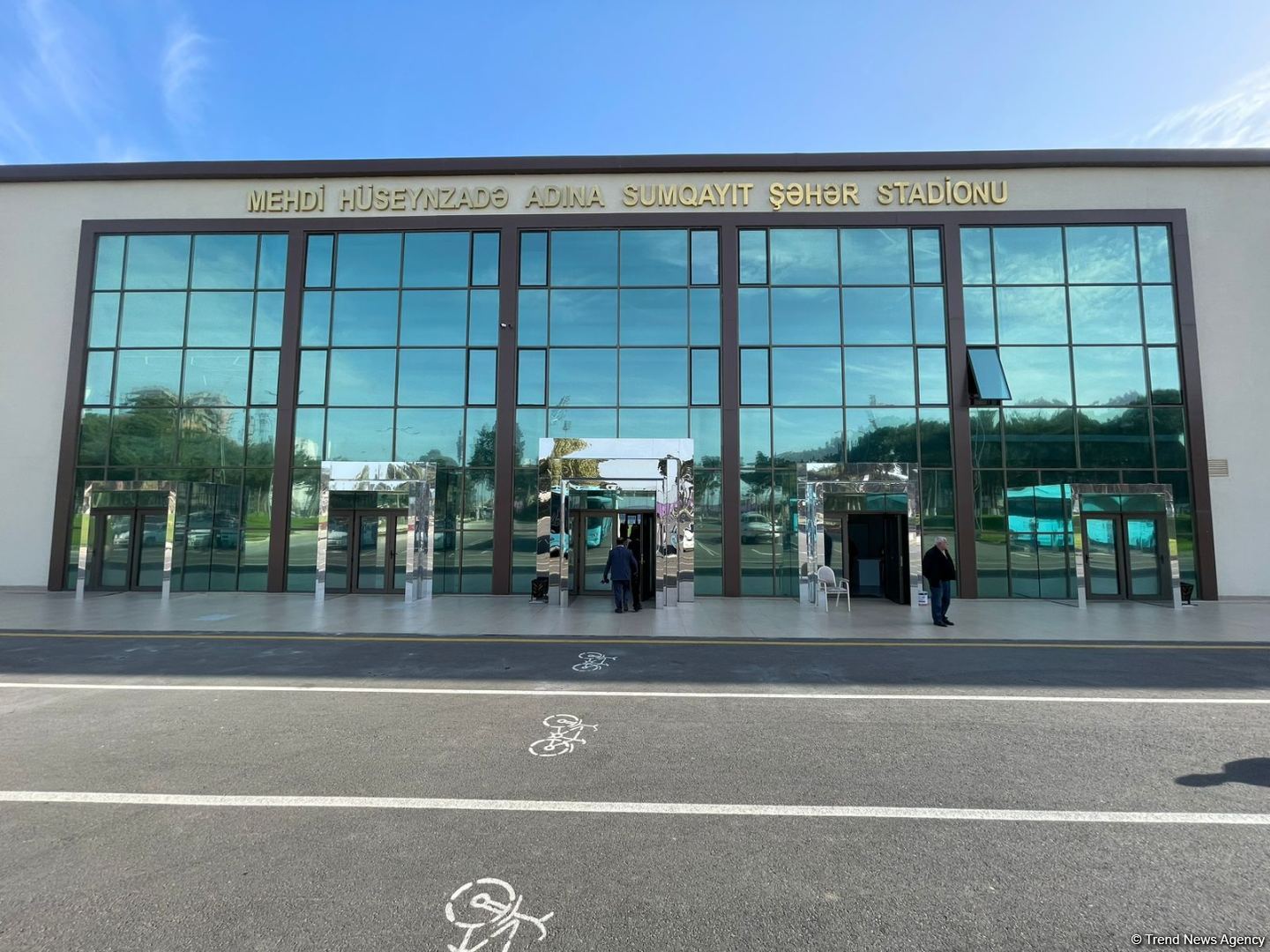 Azerbaijan's Sumgayit city stadium project envisages vast parking spaces - director (PHOTO)