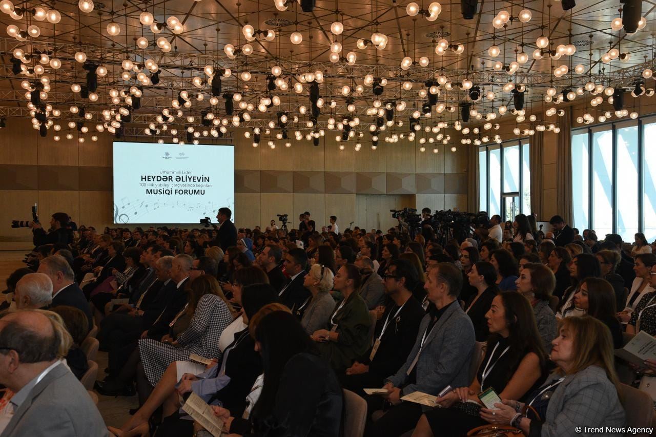 Baku hosts grand opening of first Music Forum dedicated to 100th anniversary of Heydar Aliyev (PHOTO)