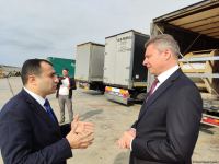 Азербайджан направил очередную гуманитарную помощь Украине (ФОТО/ВИДЕО)