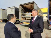 Азербайджан направил очередную гуманитарную помощь Украине (ФОТО/ВИДЕО)