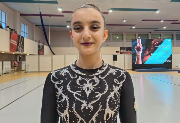 Azerbaijan's young gymnast talks hard work to demonstrate good results at competitions