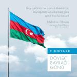 First Vice-President Mehriban Aliyeva makes post on National Flag Day (PHOTO)