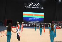 Baku hosts grand opening of second Ojag International Cup in Rhythmic Gymnastics (PHOTO)