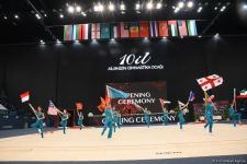 Baku hosts grand opening of second Ojag International Cup in Rhythmic Gymnastics (PHOTO)