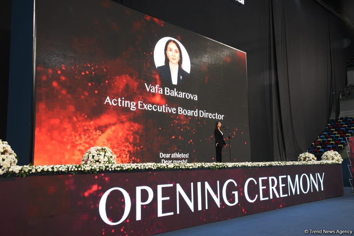 Baku hosts grand opening of second Ojag International Cup in Rhythmic Gymnastics (PHOTO)