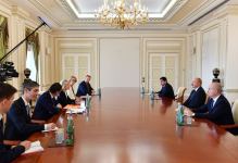 President Ilham Aliyev receives President of OSCE Parliamentary Assembly (PHOTO/VIDEO)