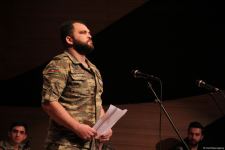 В Баку прошел трогательный вечер проекта "Слова Героев" с участием ветеранов  Карабахской войны (ФОТО)