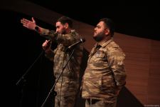 В Баку прошел трогательный вечер проекта "Слова Героев" с участием ветеранов  Карабахской войны (ФОТО)
