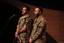 В Баку прошел трогательный вечер проекта "Слова Героев" с участием ветеранов  Карабахской войны (ФОТО)