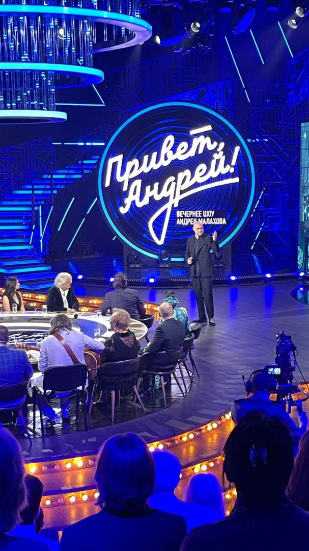 Джалал Аббасов стал гостем Андрея Малахова на телеканале "Россия1"  (ФОТО)