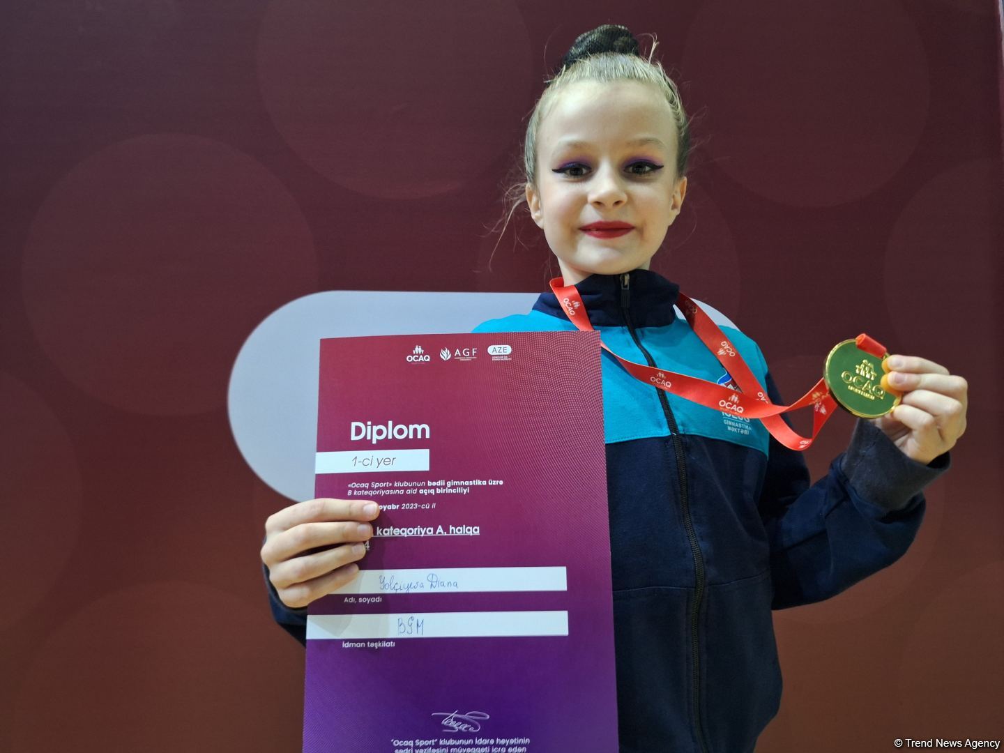 Sister's victory inspires Azerbaijani gymnast of Ojag Sports Club Championship to win gold