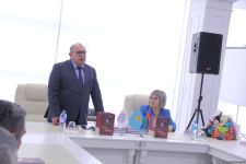 В Баку состоялась презентация книги Насихи Кенжиной "Ербол - шехид Карабаха" о герое из Казахстана  (ФОТО)