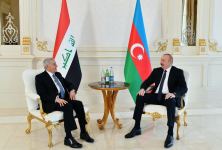 Состоялась встреча Президентов Азербайджана и Ирака один на один (ФОТО)