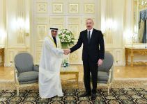 Президент Ильхам Алиев принял генерального секретаря Совета сотрудничества стран Персидского залива   (ФОТО/ВИДЕО)